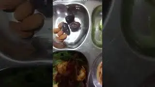 #dinner #mini #chapati #paneergravy #dates #almond #cucumber🥒 #tomato
