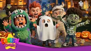Halo, Halo, Halloween!  - [New] - Educational Children Song - AI Animation for Kids