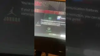 Communication features restricted #nba2k23 #errorcode #nba2k23nextgen