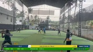 TCC vs SCC | TROJANS MEGA LEAGUE SEASON- 1(League Matches) | Live - Thiruvananthapuram Amk AMBALATHA