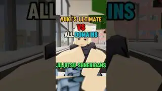 Yuki's Ultimate vs All Domains in Jujutsu shenanigans