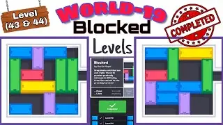 🔴Fancade🔴|| World 19 || Blocked level 43 & 44 ||completed||Arpit Guru