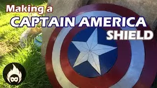 Captain America Costume Part 1/3: How to make a Captain America Shield