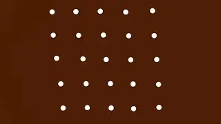 9x1 dot kambi kolam pattern @dailynewkolamdesign 