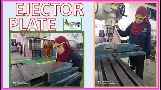 Two Plate Plastic Injection Mould Manufacturing #20. Ejector Plate
