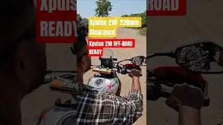 Xpulse 210 vsThe Bumps How Advanced Suspension Handles All#xpulse210 #xpulse200modified NomadicLinju