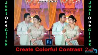 Add Contrast to Photo | Create Colorful Contrast in Photoshop
