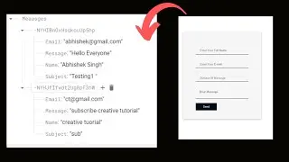 How To Create a Working Contact Us Form Using React JS and Firebase Realtime Database | #reactjs