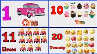 Let's count! 🤩|Learn Numbers 1 to 20|KIDS count Numbers 1-20| #preschool #nurseryrhymes 