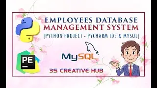 Python Project | Employees Database Management System | Connect with MySQL #python #pythontutorial
