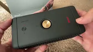 Marshall Emberton 1 Bluetooth Portable Speaker - Black & Brass ✅ REVIEW