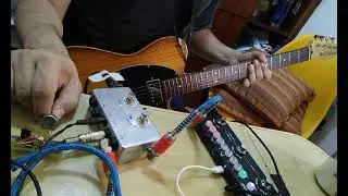 Tonepad Dallas Rangemaster, Cuvave Baby preamps & IRs, EyGuitarMusic pickups, Nazar #0 guitar