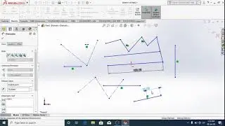 Basic sketching features of solidworks CAD modelling software ,part-1