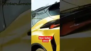 New Tata Safari  2023 #newsafari #harrierdark #harrier #car #tataharrier #tatagroup #thar
