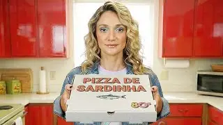 Pizza de Sardinha dos anos 80! N&atilde;o faltava na minha casa!