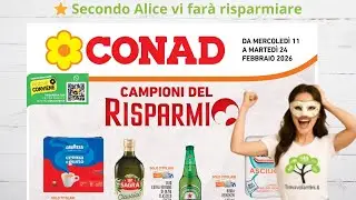 Volantino CONAD dal 11 al 24 febbraio 2026 #anteprima
