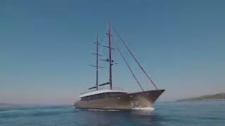 ANETTA 40m Luxury Motor Sailer for Charter in Croatia I Yacht IN