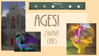 Ages: Wave One! || Fledglings, Dragonets, Wingery, New NPCs & More! || Wings of Fire Beta