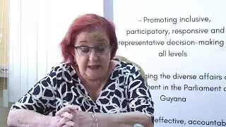 Statement by Minister of Parliamentary Affairs and Governance, Gail Teixeira October 20th 2021