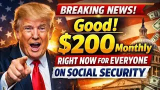 Good ! $200 Monthly Right Now for Everyone on Social Security
