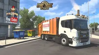 [ETS2 v1.46] M&uuml;lltransporter & Fracht / Garbage Truck + Freight