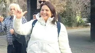 Artistet e rruges.Turista Italian ke sheshi skenderbej