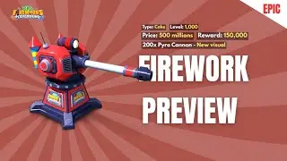 New VISUAL for Pyro Cannon Tower - Fireworks Playground [BETA]