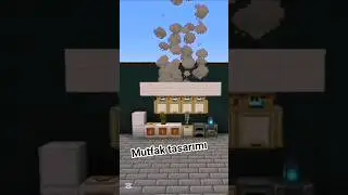#minecraft mutfak tasarımı