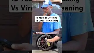 This looks cool&hellip;but here&rsquo;s how a detailer with 18 years of experience cleans tires faster.
