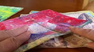 Starting of Bible Junk Journal