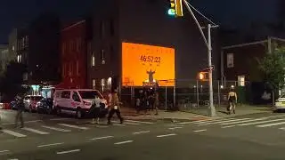 American Guerrilla Marketing projects The Weeknd on a downtown building for major visibility