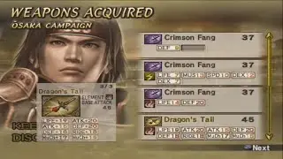 Fourth Weapon Yukimura Sannada - Samurai Warriors 2 - PS2