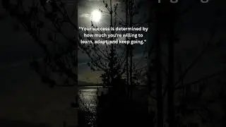 Unleashing Success: The Power of Learning, Adaptation, and Perseverance