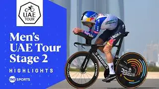 UNSTOPPABLE 🔥 | UAE Tour Stage 2 Race Highlights | TNT Sports Cycling