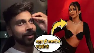 Love katariya Angry & Abuse Reply to ( The Rebel Kid's Apoorva )