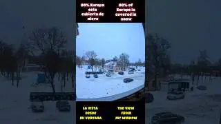 First snow storm in 2026