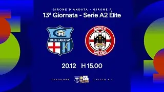 Lecco-Saints Milano 4-0 | 13ª giornata | Serie A2 Élite 2025/2026 - Girone A