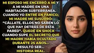 Mi madre susurró 'hay un secreto detrás de la pared'... 3 días después la policía DERRIBÓ el garaje