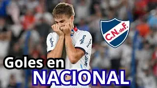 Todos los GOLES de JEREMIA RECOBA en NACIONAL(2024-2025)