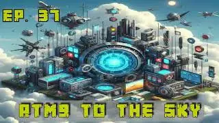 Minecraft:Sentient Ender del Ender IO episodio #37 #atm9 #atm9sky