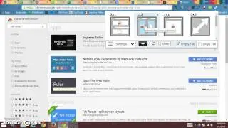 Chrome Extension: Tab Resize