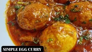 Simple and Easy Egg curry | Egg masala recipe | Egg curry