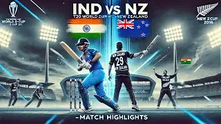 India vs New Zealand T20 WC 2016 | Highlights