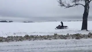 Снегоход brp lynx 800.140км-170км