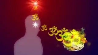 Food Charging Meditation with Om | Use Yellow Color & Charge more than 90 sec | Om Meditation