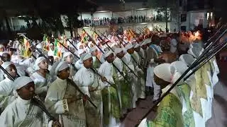 በምሽት ዓለምን አስደመሙ ‼️ድንቅ ያሬዳዊ ወረብ በጎሮ ገብርኤል 