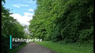 Fahrradtour rund um den F&uuml;hlinger See, K&ouml;ln - TimeWrap - 4K