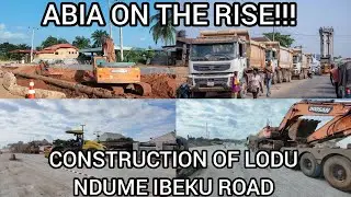 CONSTRUCTION OF LODU NDUME IBEKU ROAD#abiastate#umuahia#nigeria#africa#viral#roadconstruction#trend