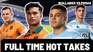 FULL TIME HOT TAKES | AUSTRALIA vs ARGENTINA