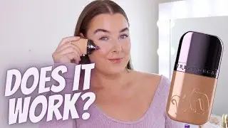 Urban Decay Face Bond Foundation Review And Wear Test on Dry Skin